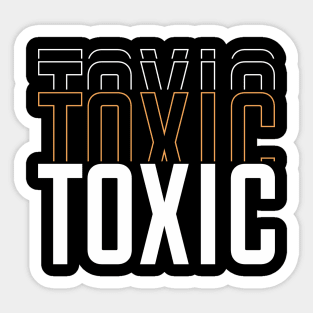 Toxic Sticker